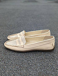 STTOPA Розмір 36-23,5 см. Сліпони шкіряні. 179-39 Молочні