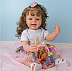 Силиконовая Коллекционная Кукла Реборн Alysi Мальчик 57см. (ERTY), фото 5