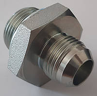 Адаптер прямий (штуцер--штуцер)AGJ(1,1/16"-12 UNF)---AGRF(1"-11 BSP)(O-Ring в порт)