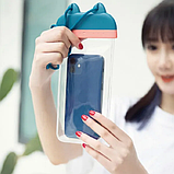 Водонепроникний чохол-сумка IPX8 Usams US-YD010 Waterproof сумісний зі смартфонами до 7", фото 8