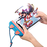 Водонепроникний чохол-сумка IPX8 Usams US-YD010 Waterproof сумісний зі смартфонами до 7", фото 5