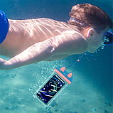 Водонепроникний чохол-сумка IPX8 Usams US-YD010 Waterproof сумісний зі смартфонами до 7", фото 3