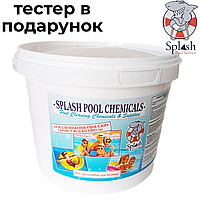 Стоп хлор 1 кг нейтралізатор хлора засіб для зниження рівня хлору і брому у воді басейну Сплеш