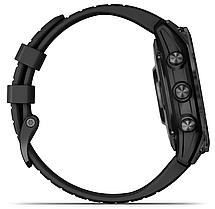 Смарт-годинник Garmin fenix 7 Pro – Solar Edition Slate Grey with Black Band, фото 6