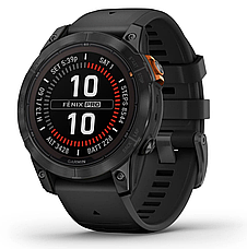 Смарт-годинник Garmin fenix 7 Pro – Solar Edition Slate Grey with Black Band, фото 4