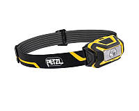 Фонарик налобный, на голову Petzl Aria 1 Black/Yellow - 350 люменов (Франция)