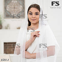 Святковий шарф на весілля, хрестини, до храму Поліна, фото 2