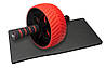 Колесо для преса Power System PS-4107 Full Grip AB Red + килимок Red/Black, фото 4