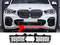 Решетка переднего бампера центральная M-Paket на BMW X5 G05 2018-2022 ( с местом под радар )