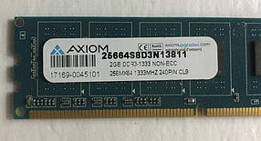 Оперативна пам'ять Axiom 2GB DDR3 1333MHz (25664S8D3N13811) Б/В (TF)