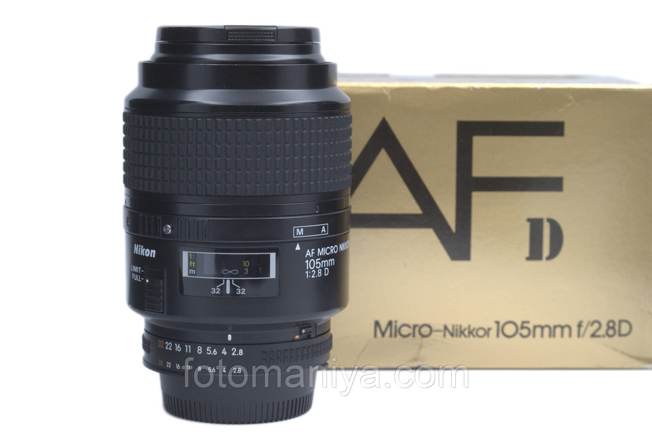 Nikon AF Micro Nikkor 105mm F2.8 D (гарний стан)