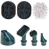 Пароочисник, парова швабра Adler AD 7050 (IPX4, 1200 Вт, 22 мл/хв пари, 120 мл води, захист від перегріву), фото 8