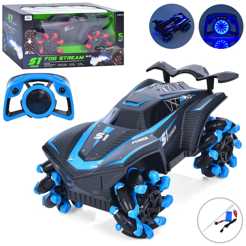 Трукова машинка на радіокеруванні (пульт 2,4G, акумулятор, пускає пару, змінює форму, світло) 336-99J, фото 1