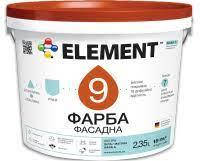 Фасадная краска ELEMENT 9, база C 2.35л