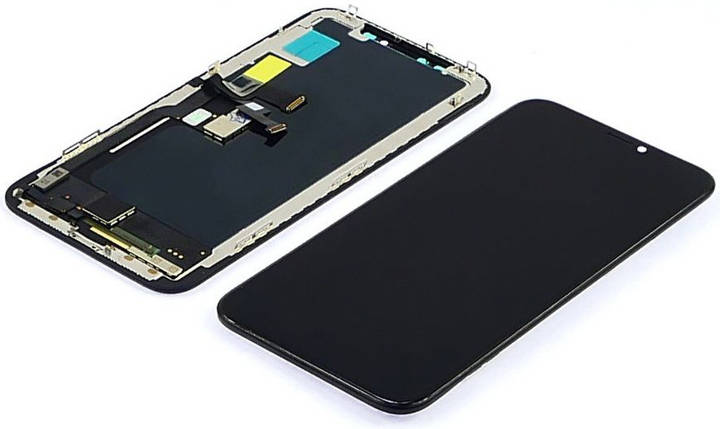 Дисплей + сенсор для Apple iPhone X JK Black (Incell), фото 3