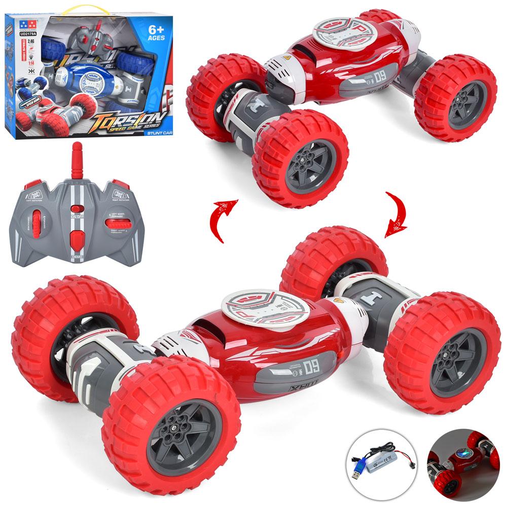 Трукова машинка на радіокеруванні (гумові надувні колеса, змінює форму, 2 кольори) UD2179A, фото 1