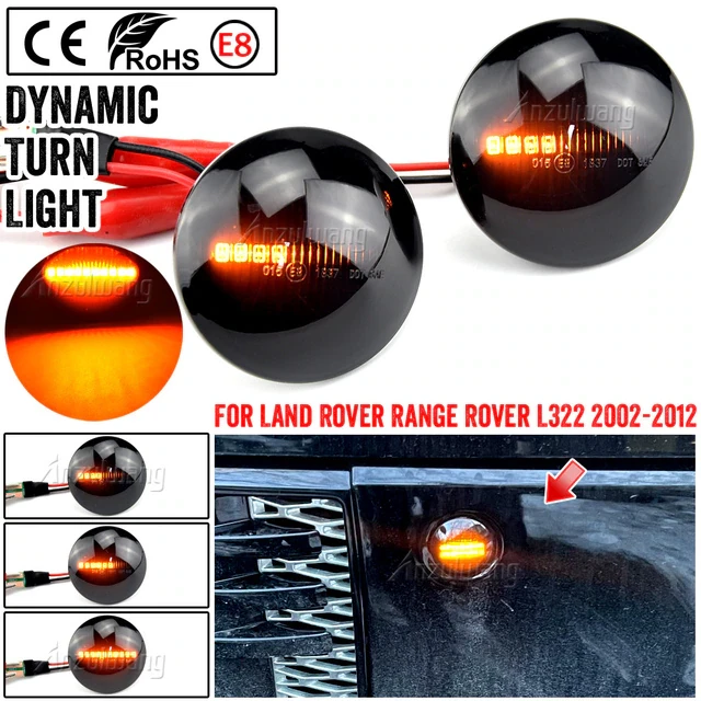 LED Повторювачі поворотів динамічні Land Rover Range Rover L322 2002-2012, фото 1