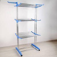 Багатоярусна сушарка для одягу GARMENT RACK WITH WHEELS