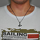 Хрестик з нержавіючої медичної сталі "Марсель", фото 3