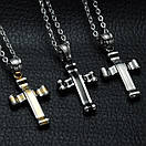 Хрестик з нержавіючої медичної сталі "Пробудження в небесах", фото 2