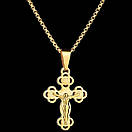 Хрестик з нержавіючої медичної сталі "Дженні", фото 3