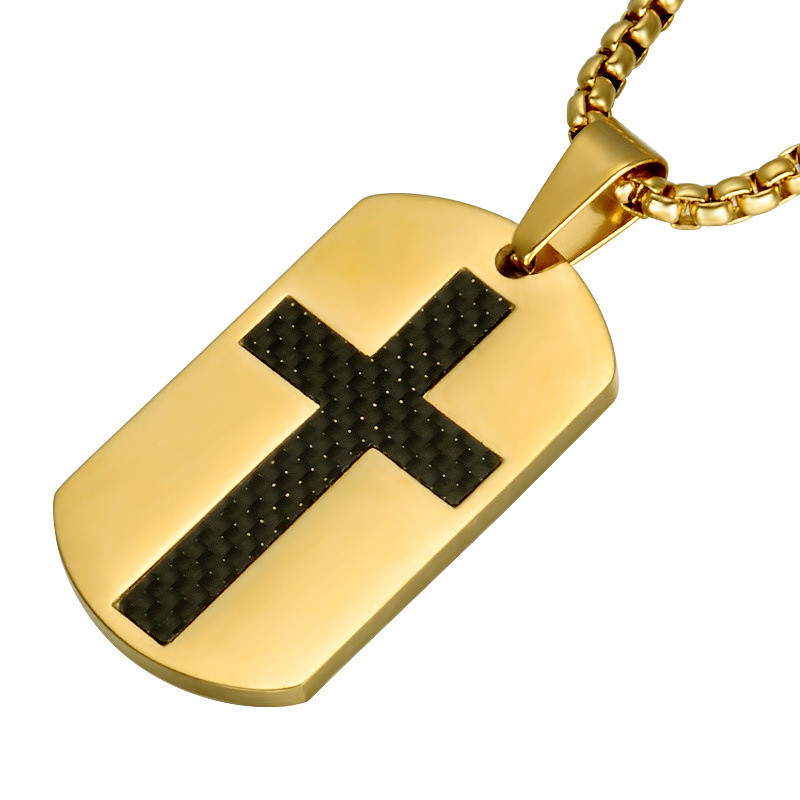 Хрестик з нержавіючої медичної сталі "Акцент", фото 1