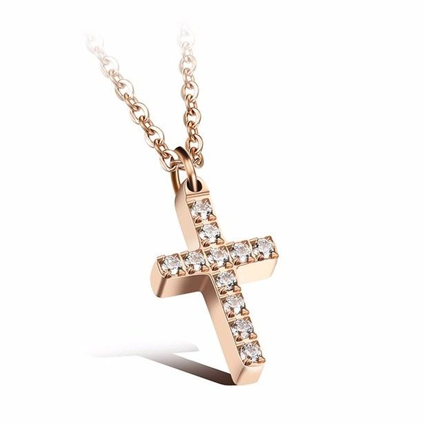 Хрестик з нержавіючої медичної сталі "Таїнство неба", фото 1