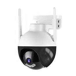 Поворотна вулична IP WiFi камера PT85 Camera бездротова для відеоспостереження + блок живлення