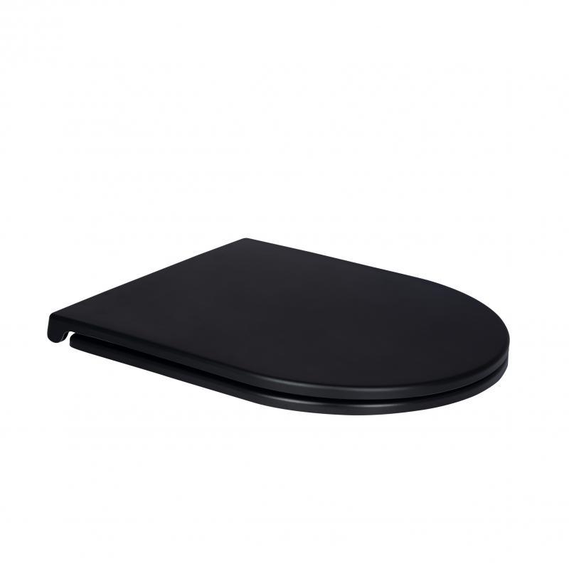Сиденье для Унитаза Qtap (Robin) с Микролифтом Slim QT99HY2411MB — в ...
