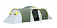 Двошаровий намет шестимісний туристичний NADIR 6 PRO зелений, Палатка туристична для відпочинку Shopik, фото 5