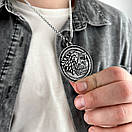 Кулон з фільму Гра престолів з нержавіючої медичної сталі «Stark», фото 2