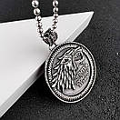 Кулон з фільму Гра престолів з нержавіючої медичної сталі «Stark», фото 7