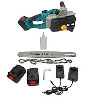 Акумуляторна пилка на 2 акумулятори MulinSen CSB-2 СИНЯ