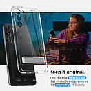 Чохол Spigen для Samsung Galaxy S23 — Ultra Hybrid S, Crystal Clear (ACS05717), фото 6