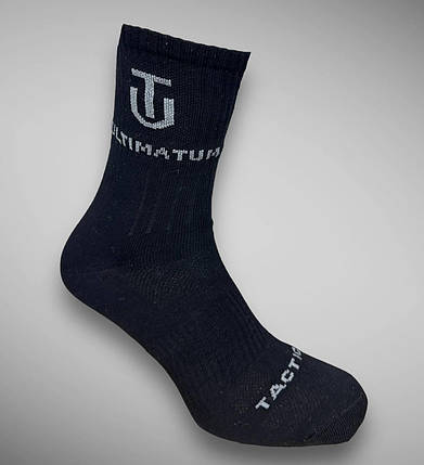 Шкарпетки ULTIMATUM Tactical високі Чорні,трекінгові літні чоловічі шкарпетки під берци 39-42, фото 2