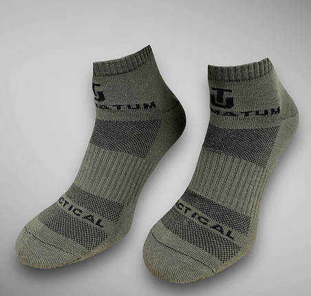 Шкарпетки ULTIMATUM Tactical низькі Олива, трекінгові літні чоловічі шкарпетки 39-42, фото 2