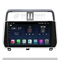 Штатная магнитола Toyota Land Cruiser Prado 2017-2019 10 дюймов IPS DSP Android 11 (4 ядра, RAM 2GB, ROM 32GB)