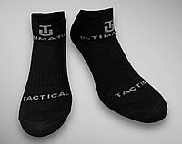 Носки ULTIMATUM Tactical низкие Черные,трекинговые летние мужские носки 39-42