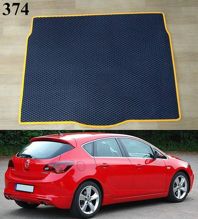 Килимок ЕВА в багажник Opel Astra J '09-15, хетчбек, фото 1