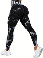 Женские спортивные леггинсы для фитнеса бега йоги лосины легинсы размер S