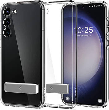 Чохол Spigen для Samsung Galaxy S23 Plus - Ultra Hybrid S, Crystal Clear (ACS05671)