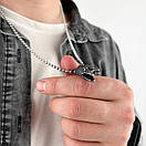 Кулон з нержавіючої медичної сталі "Голова змії", фото 6