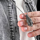 Кулон з нержавіючої медичної сталі "Голова змії", фото 5