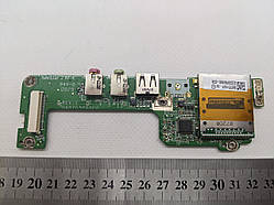 Плата USB, audio, cardreader Acer Aspire One ZG5 (юсб, аудіо, кардрідер) DA0ZG5PB6E0