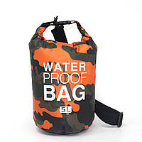 Водонепроницаемый гермомешок Water Proof 5L SH017 5L Оранжевый