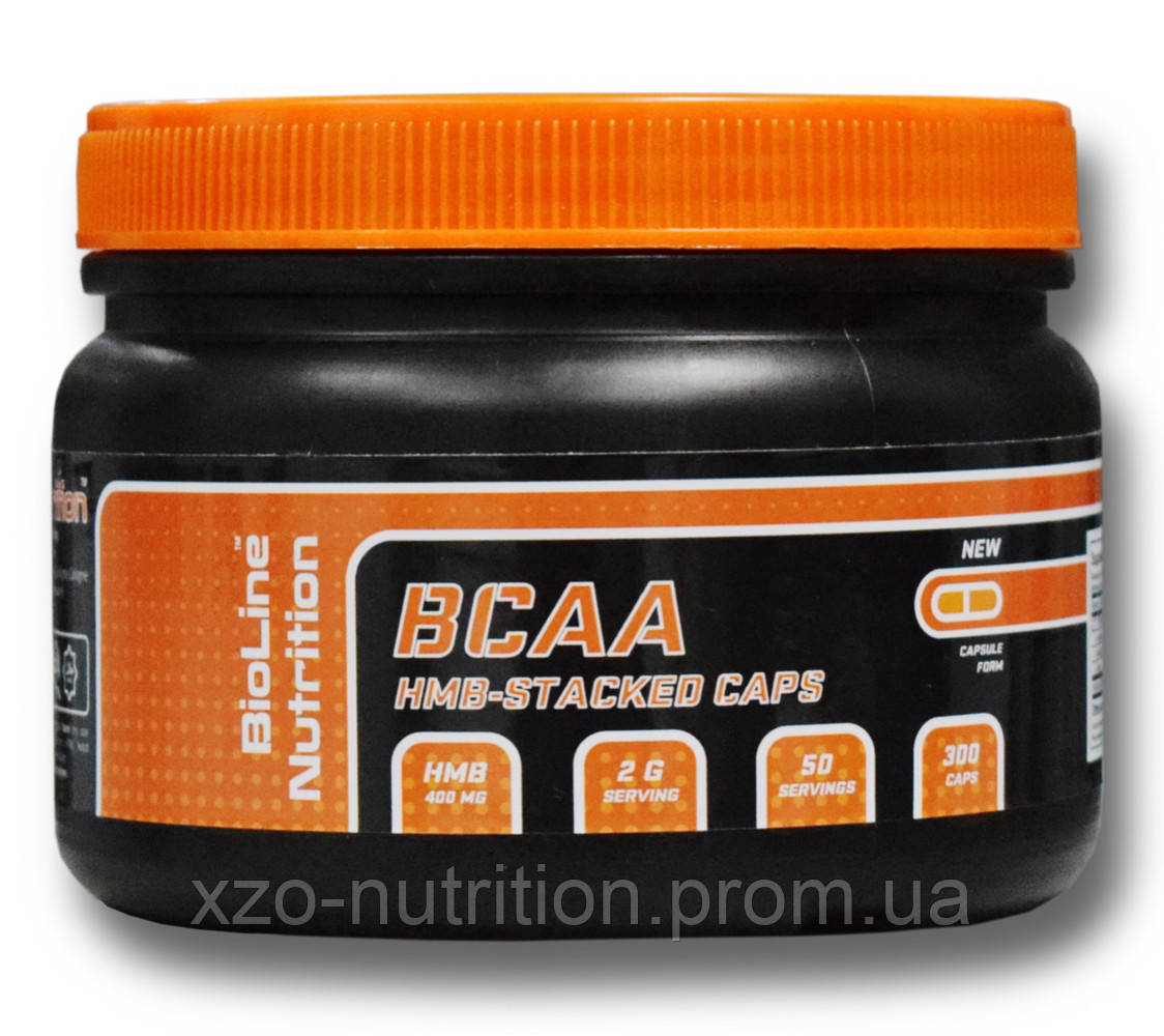 Амінокислоти БЦА BCAA в капсулах (300шт)