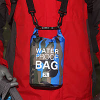 Водонепроникна сумка Water Proof 2L SH018 розмір 2L Синій