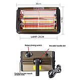 Короткохвильова інфрачервона кварцова лампа Profinstrument DT-SC-001, фото 10