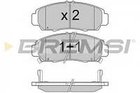 Колодки тормозные передние Honda Accord 91-03/HR-V 99- (sumi BREMSI BP3083 HONDA ACCORD IV Aerodeck (CB),