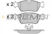 Колодки тормозные передние BMW 3(E90)/1(E81) 04-13 (ATE) (14 BREMSI BP3193 BMW 1 (E81), BMW 3 (E90), BMW 3